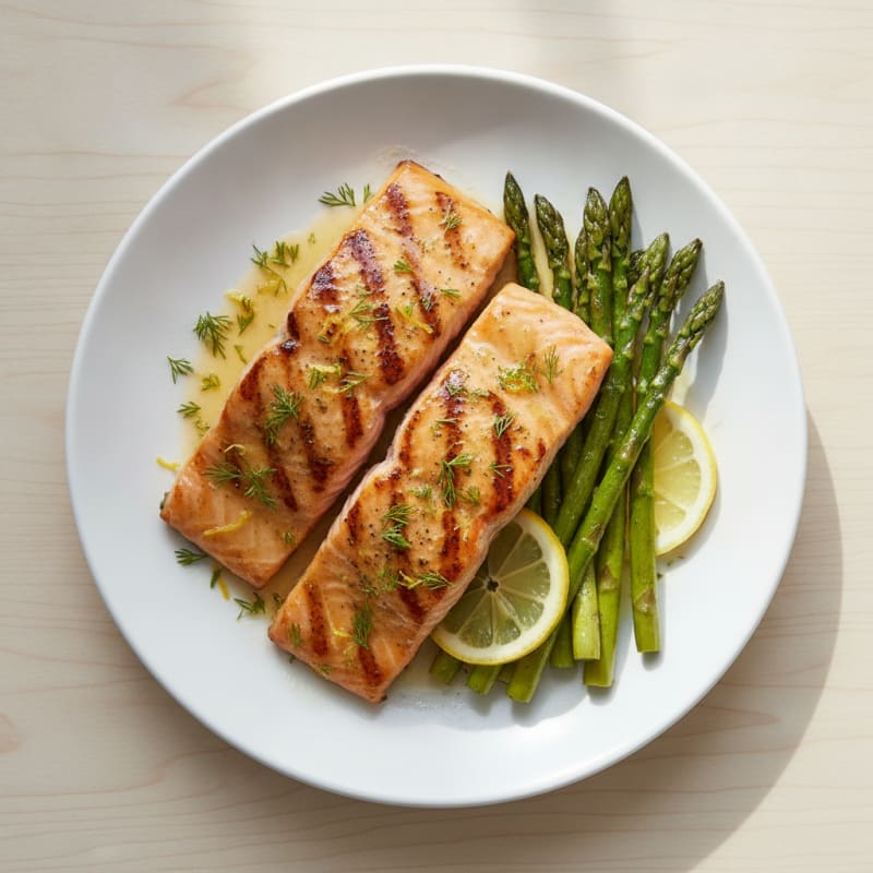 Lemon Herb Grilled Salmon