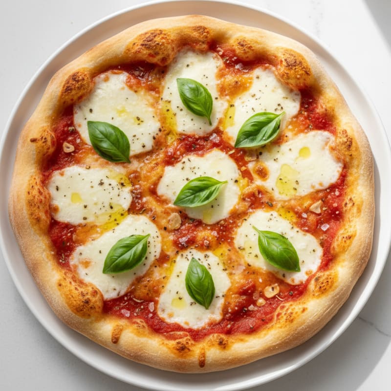 Classic Margherita Pizza with Fresh Basil