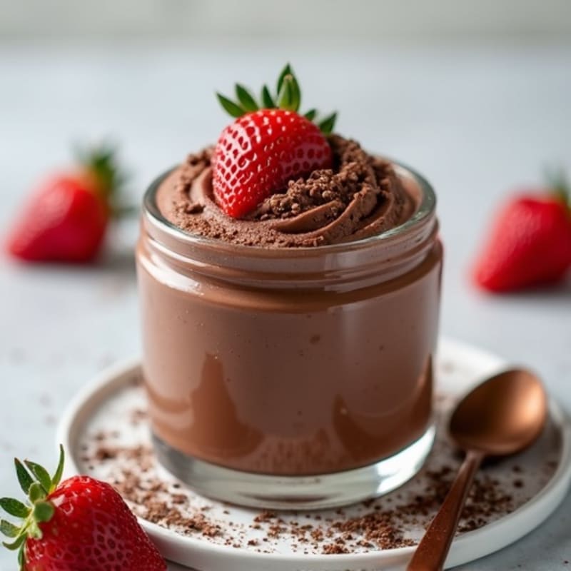 Creamy Chocolate Protein Mousse