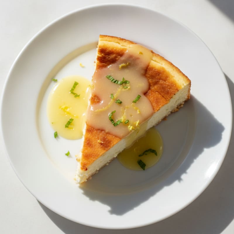 Creamy Greek Yogurt Protein Cheesecake