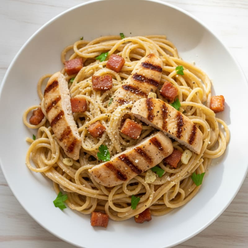 Classic Carbonara with Pancetta