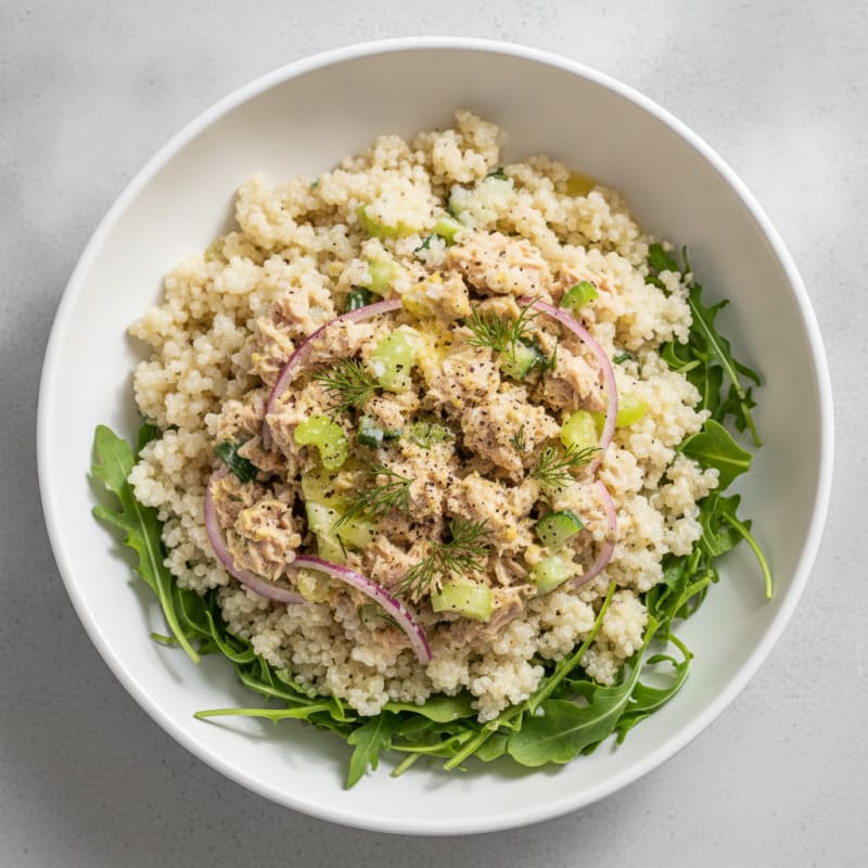 Tuna Salad Quinoa Bowl