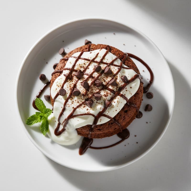 Creamy Chocolate Protein Mug Cake
