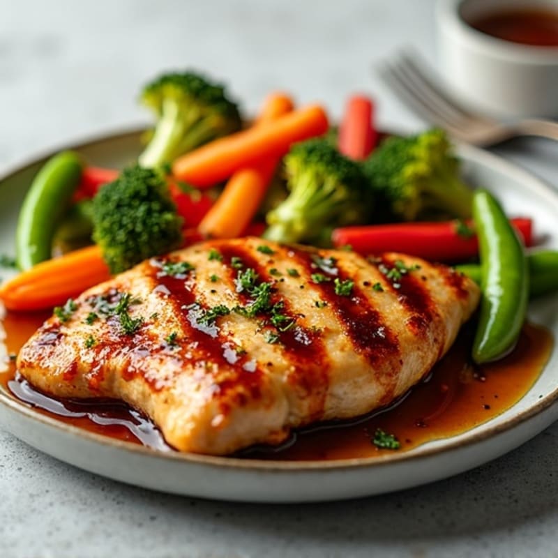 Sheet Pan Teriyaki Chicken and Crispy Veggies