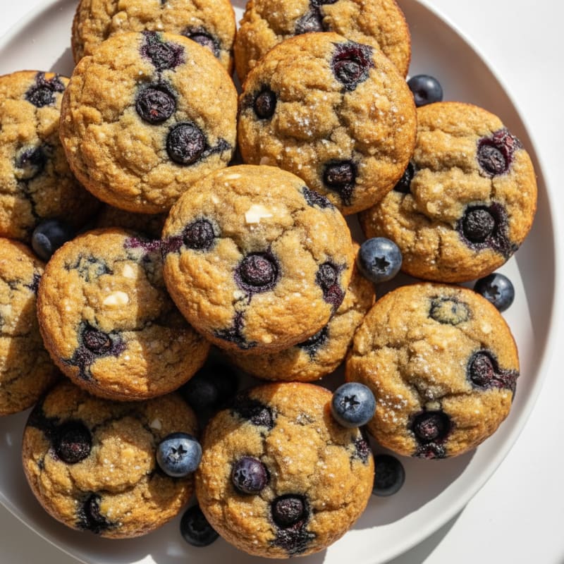 Berry Almond Flour Muffins