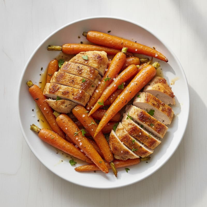Maple-Glazed Roasted Carrots