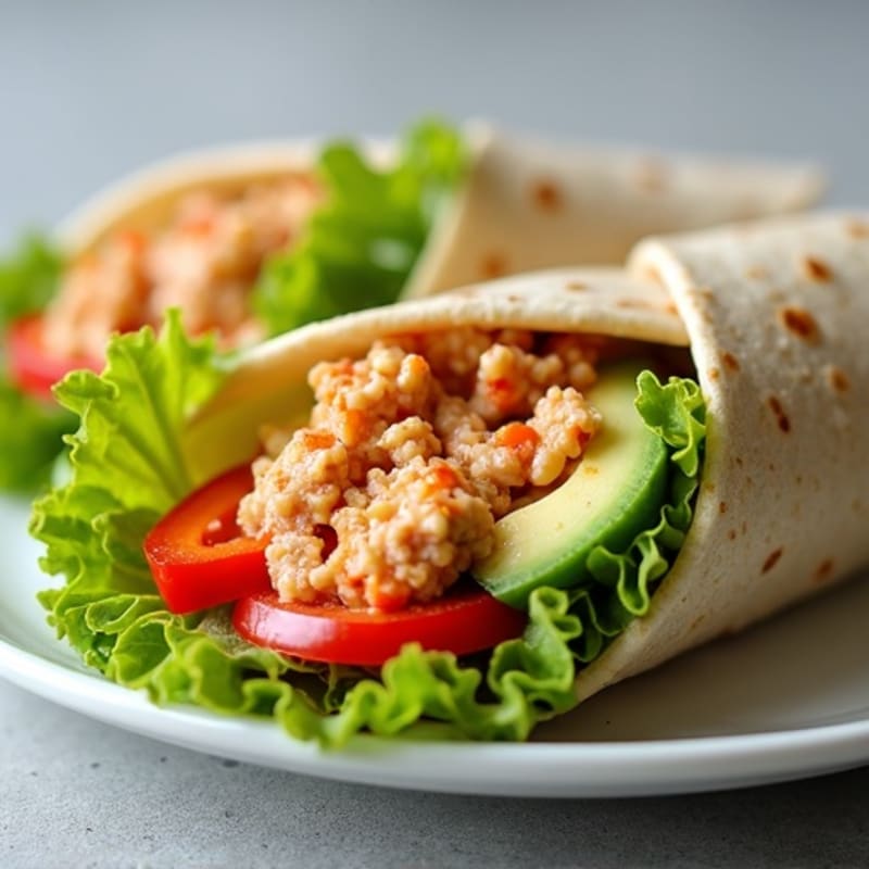 Fresh Spicy Tuna Wrap