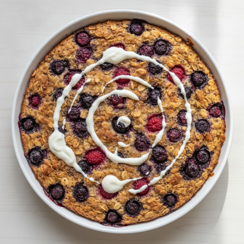 Baked Berry Oatmeal