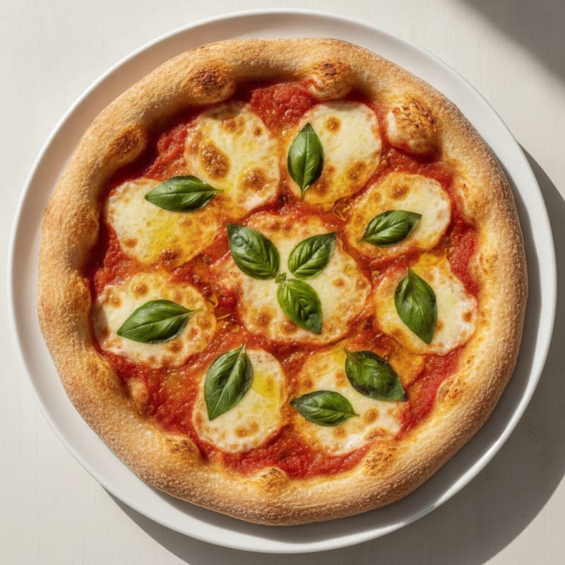 Classic Margherita Pizza with Fresh Basil
