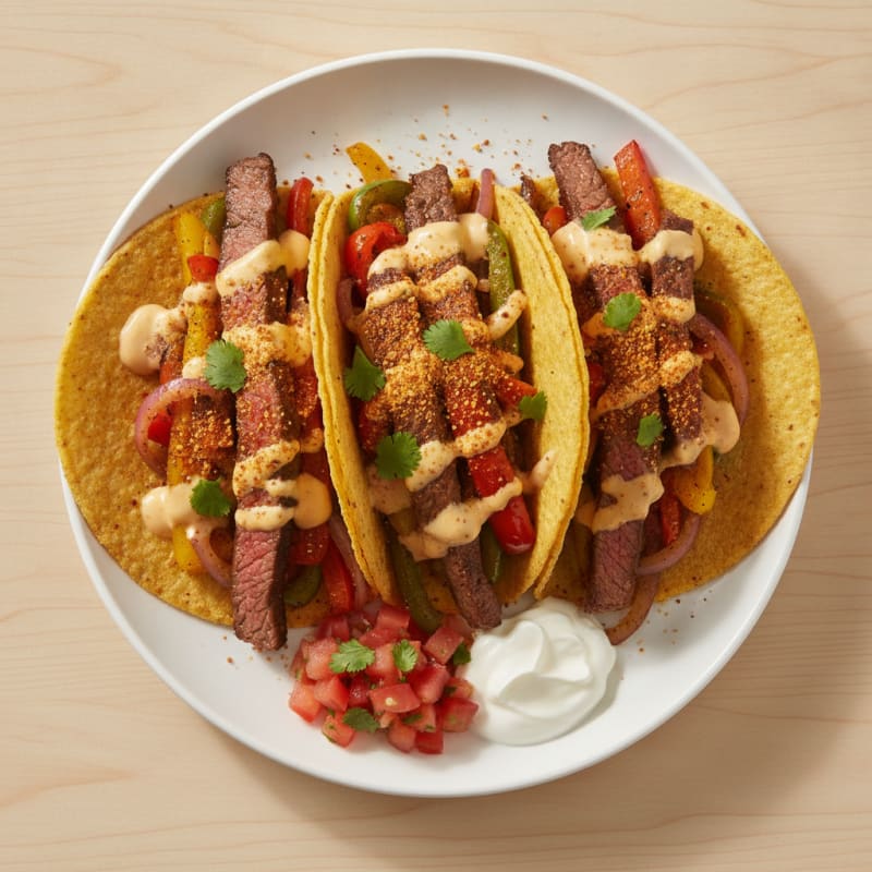 Steak Stir-Fry Dorito Loco Tacos