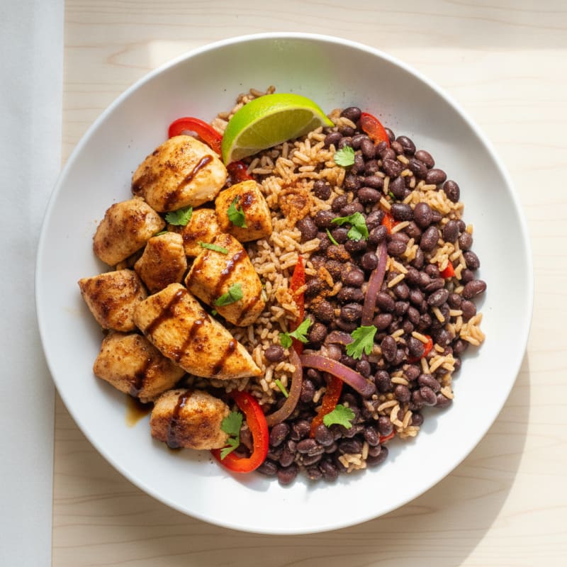 Chipotle Chicken and Black Bean Bowl