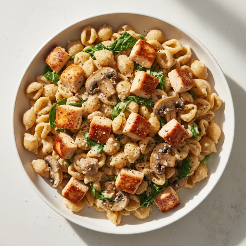 Creamy Truffle Mushroom Pasta