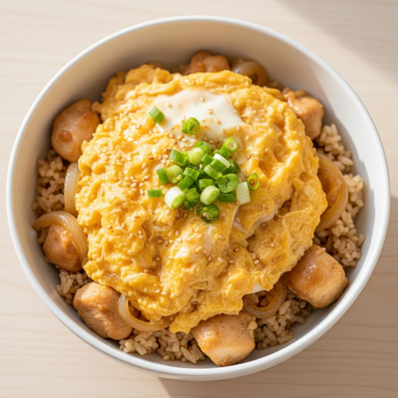 Japanese Chicken and Egg Donburi