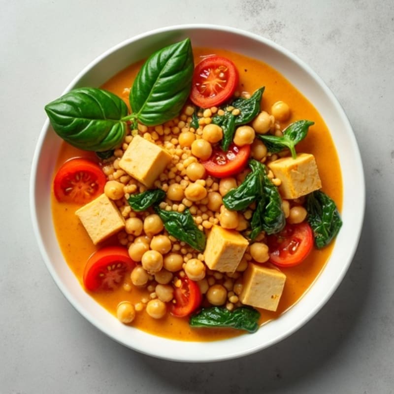 Creamy Coconut Curry Chickpea Stew