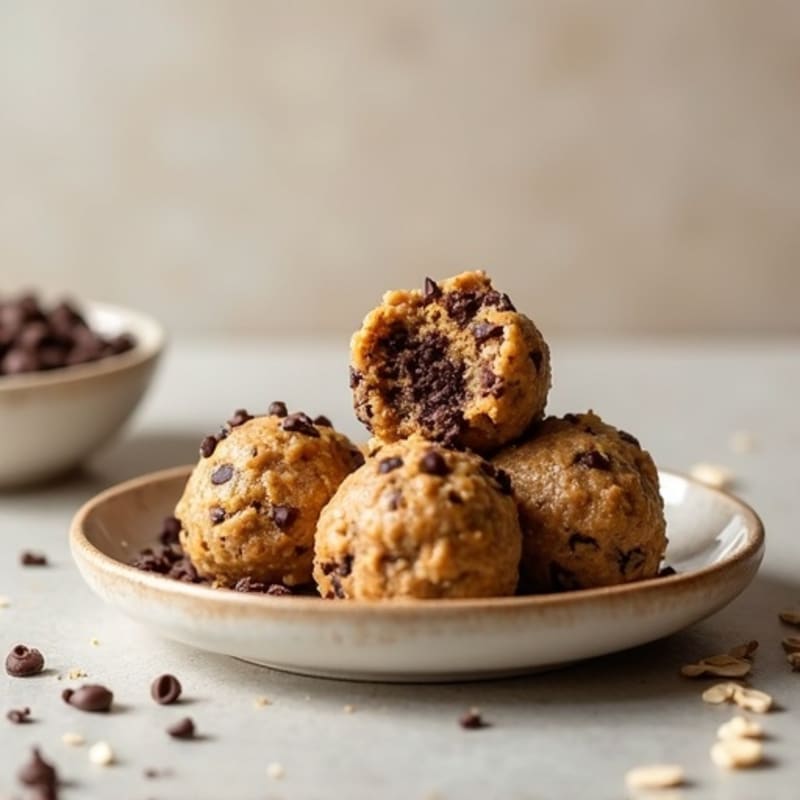 Healthy No-Bake Protein Cookie Dough Bites