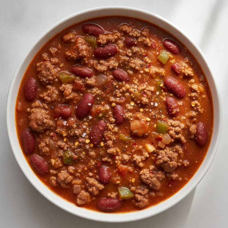 Slow Cooker Beef Chili