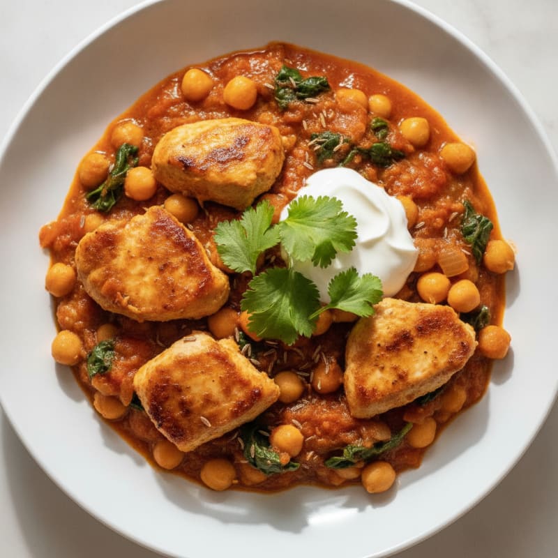 Chickpea and Tomato Masala