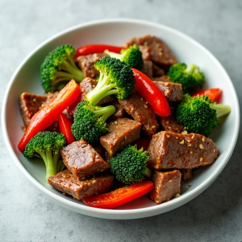 Healthy Beef and Broccoli Stir-Fry