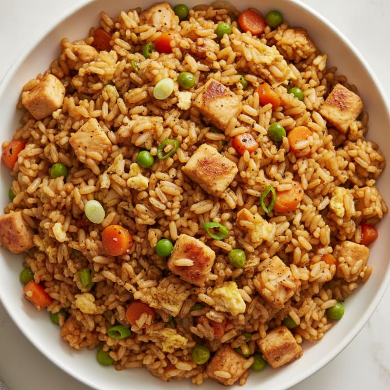Chicken and Vegetable Fried Rice