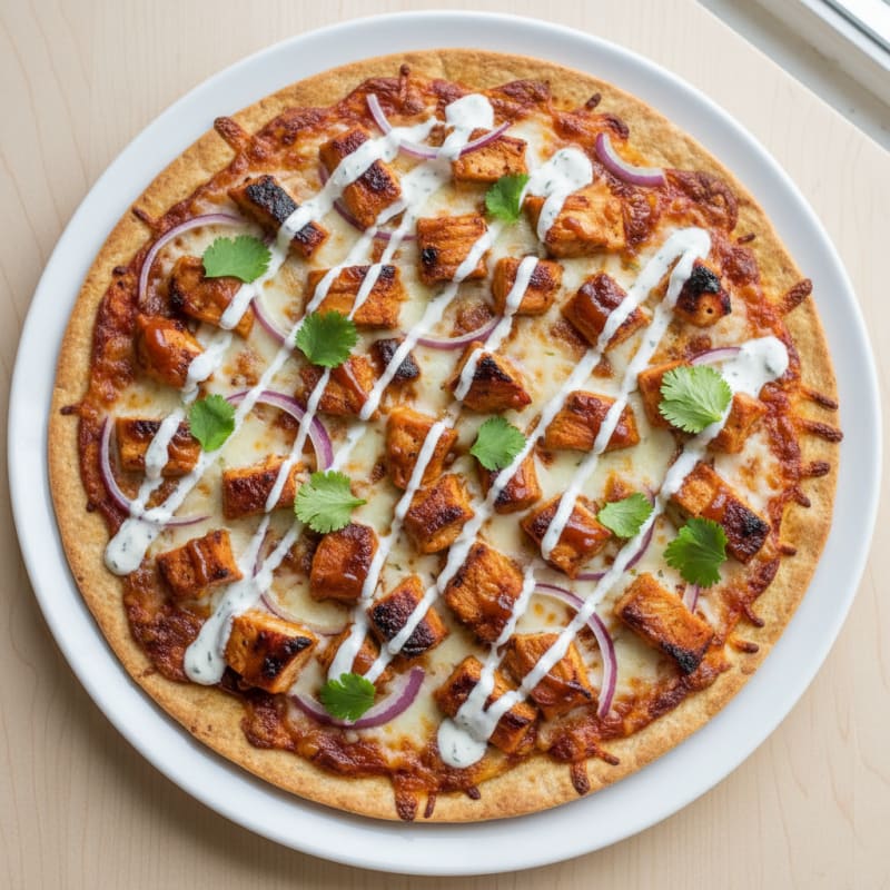 BBQ Ranch Chicken Pizza