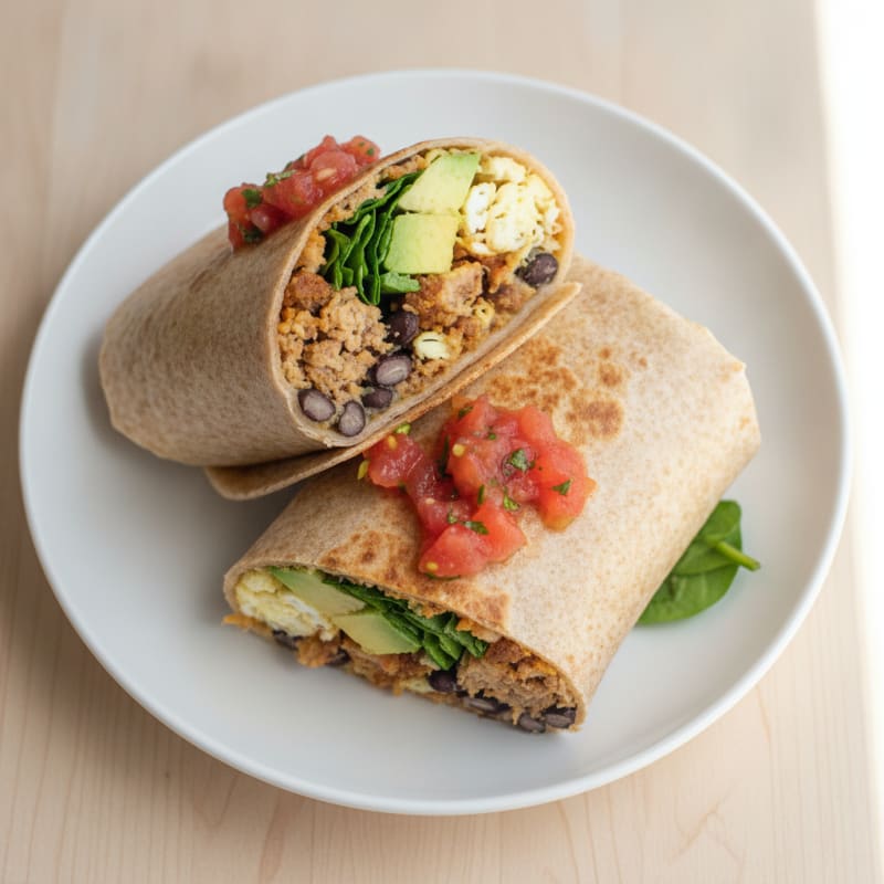 Ultimate Loaded Breakfast Burrito