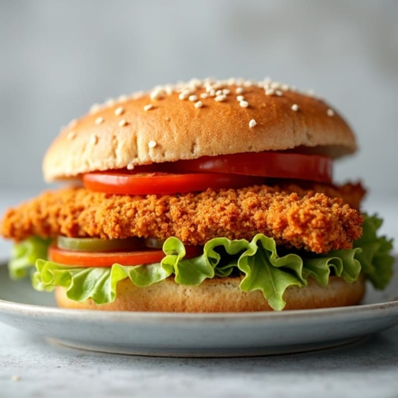 Crispy Air-Fried Chicken Sandwich