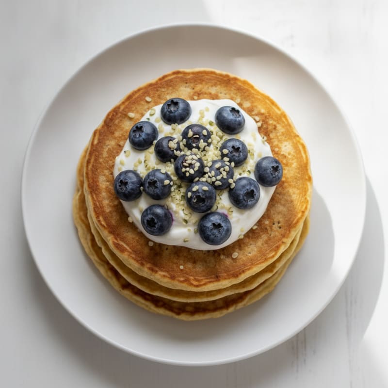 Cottage Cheese Protein Pancakes