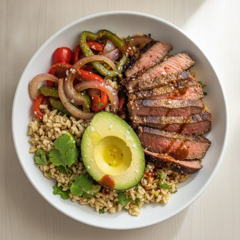 Chipotle-Style Steak Burrito Bowl