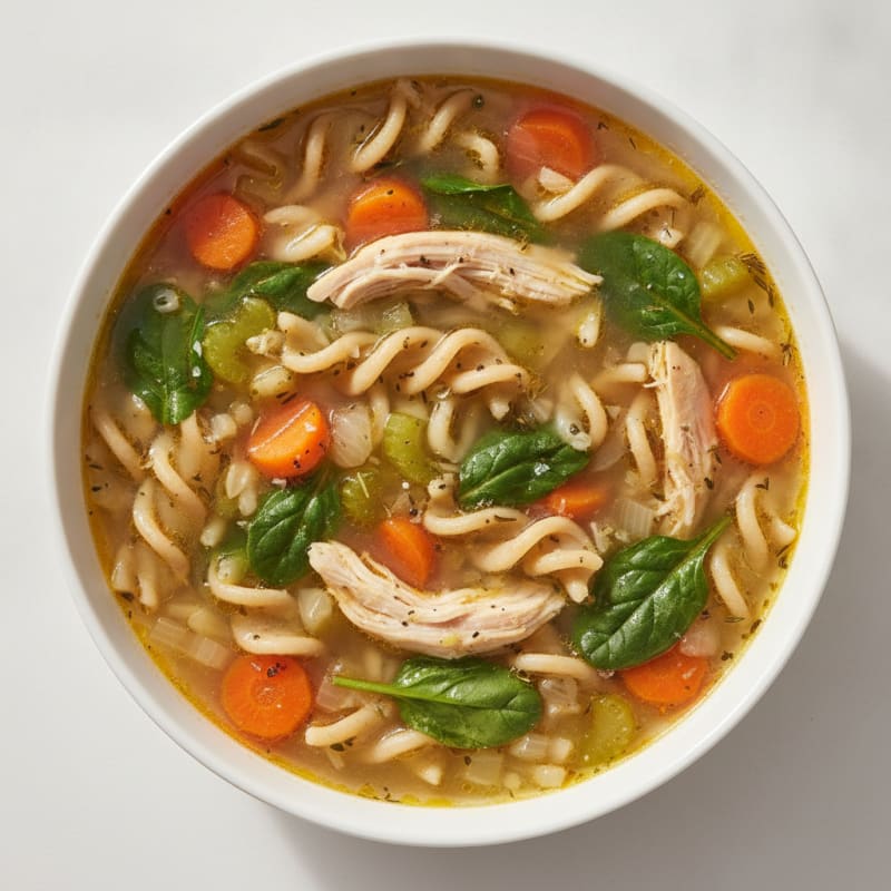 Hearty Vegetable and Noodle Soup
