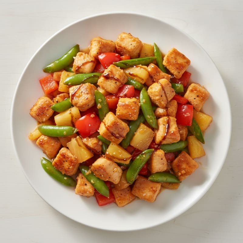Sweet and Sour Chicken Stir-Fry