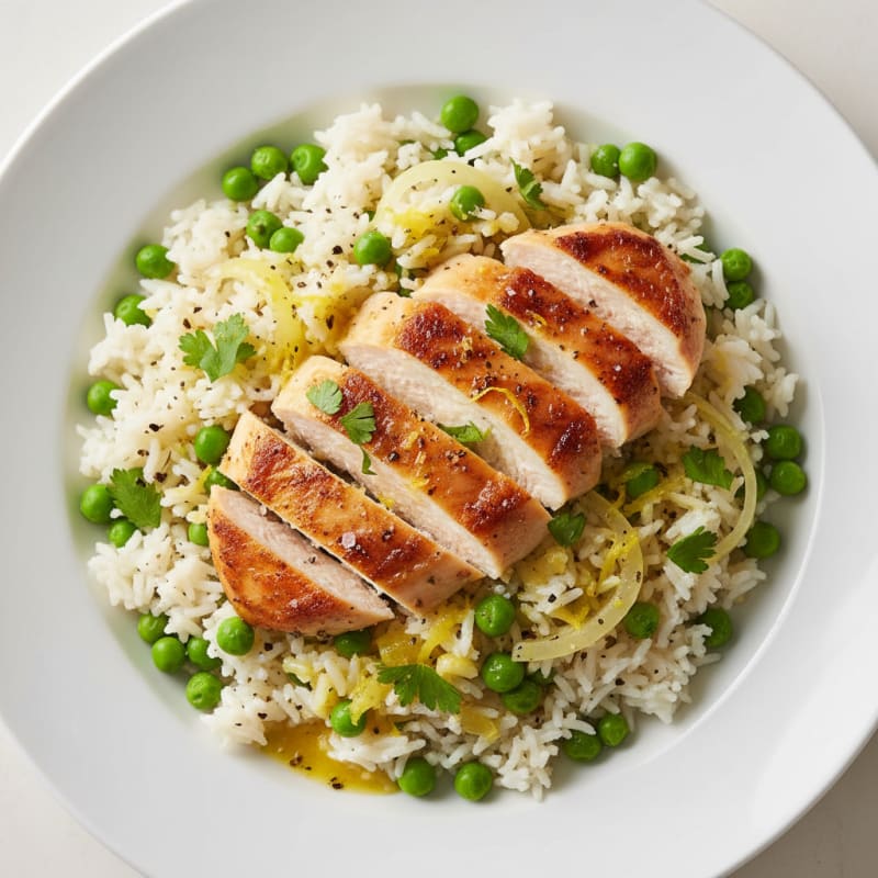 Zesty Lemon Herb Rice Pilaf