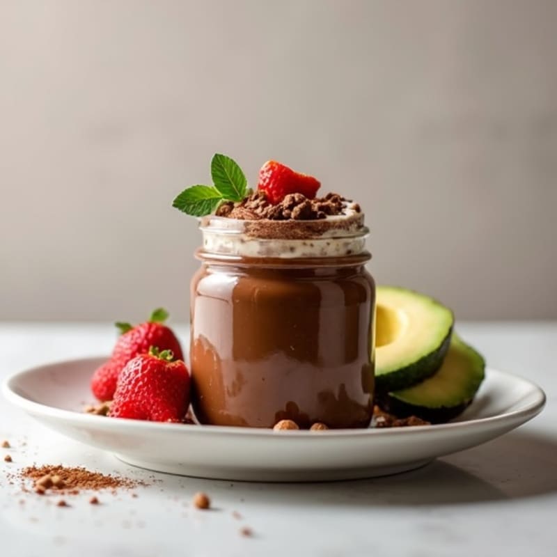 Silky Chocolate Protein Pudding with Greek Yogurt