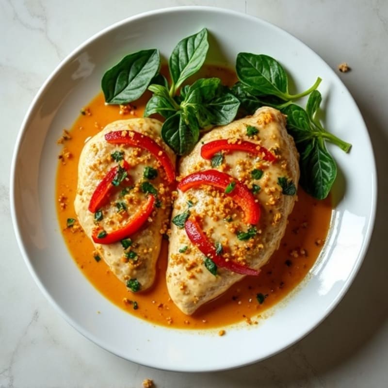 Healthy Creamy Spiced Chicken