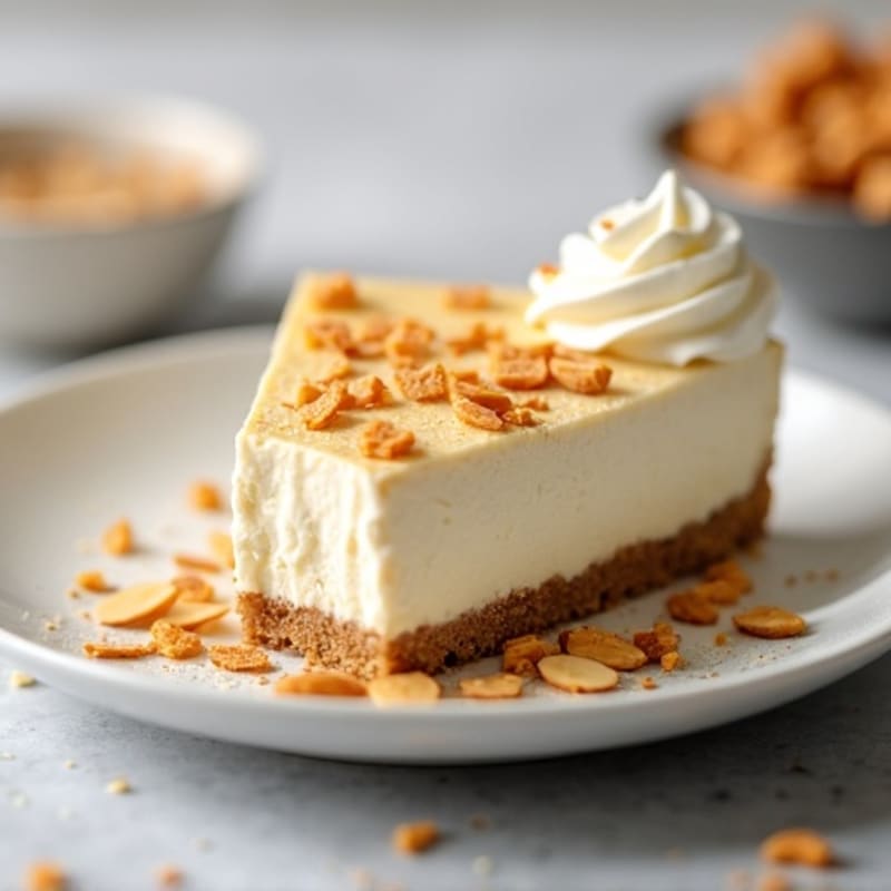 Creamy Greek Yogurt Protein Cheesecake