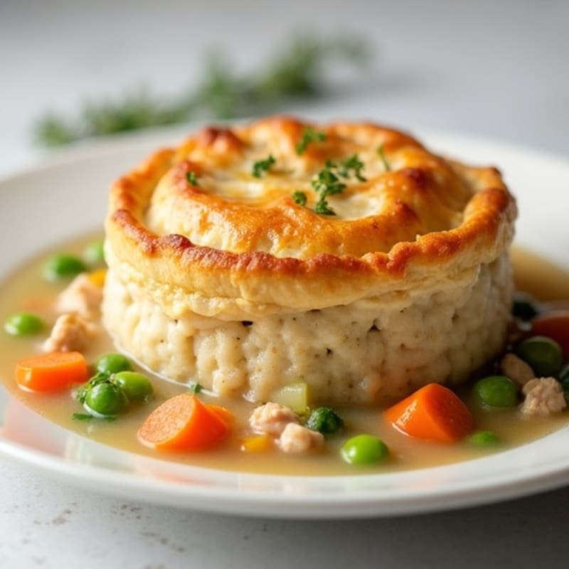 Healthy Chicken and Vegetable Pot Pie