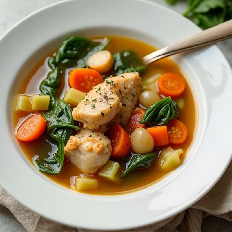 Hearty Herb Chicken Vegetable Soup