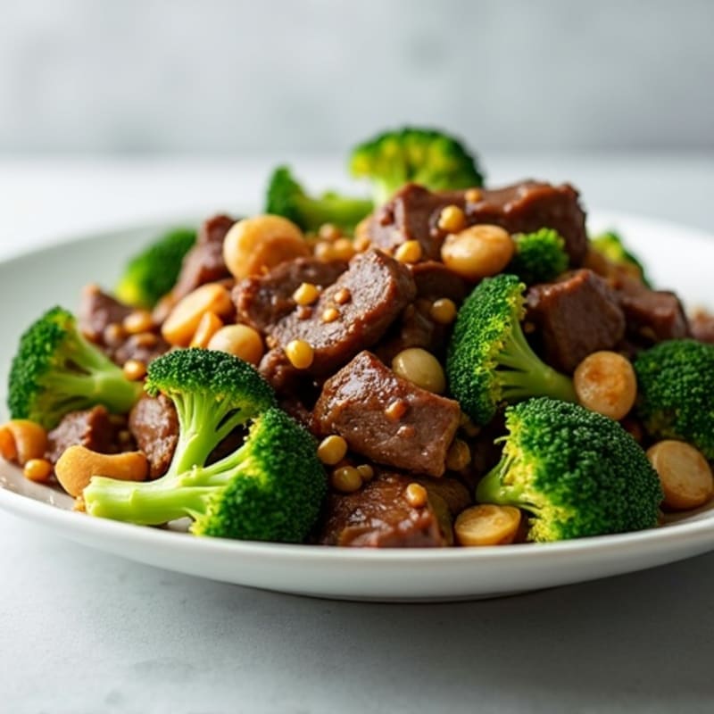 Ginger-Garlic Beef and Broccoli Stir-Fry