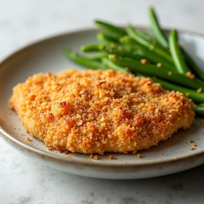 Crispy Oven-Baked Almond-Crusted Chicken