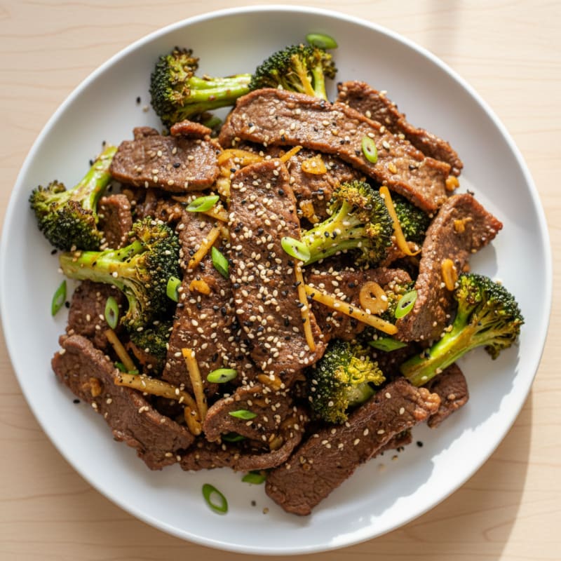 Tender Sesame-Ginger Beef Bulgogi