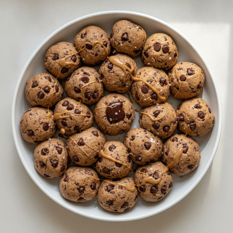 No-Bake Chocolate Chip Protein Bites