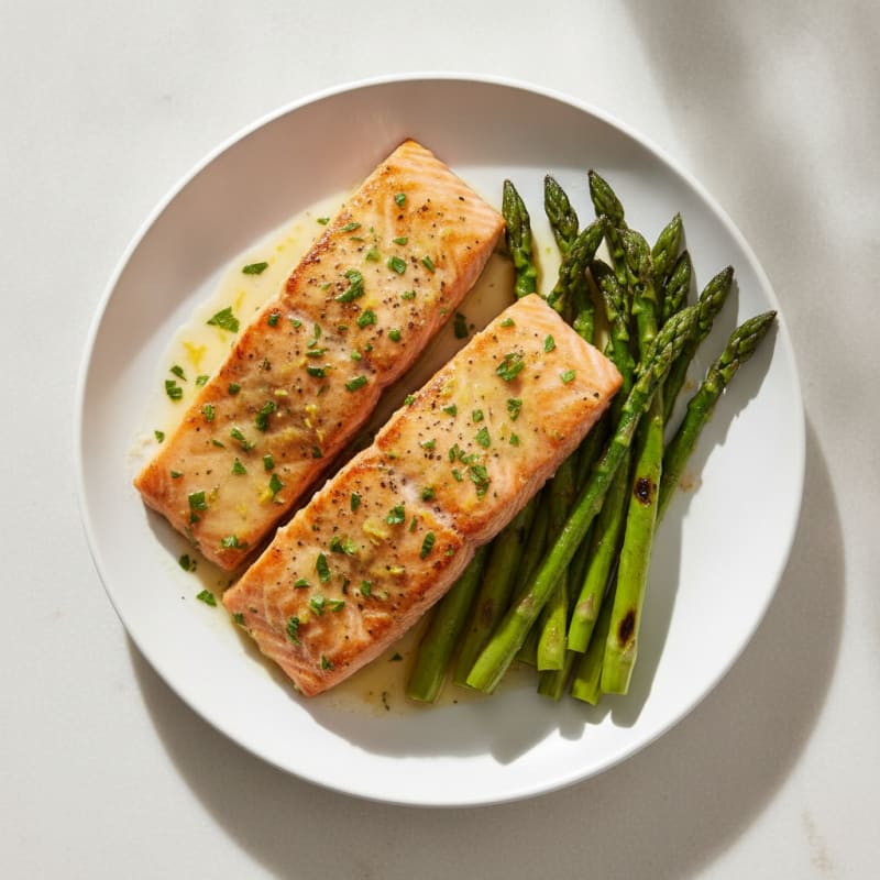 Lemon Herb Grilled Salmon