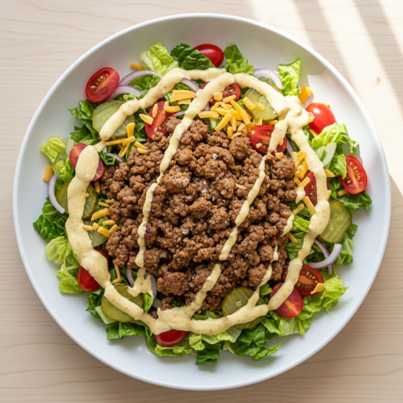 Big Mac Inspired Protein Power Bowl