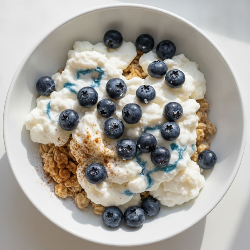 Blueberry Egg White Scramble