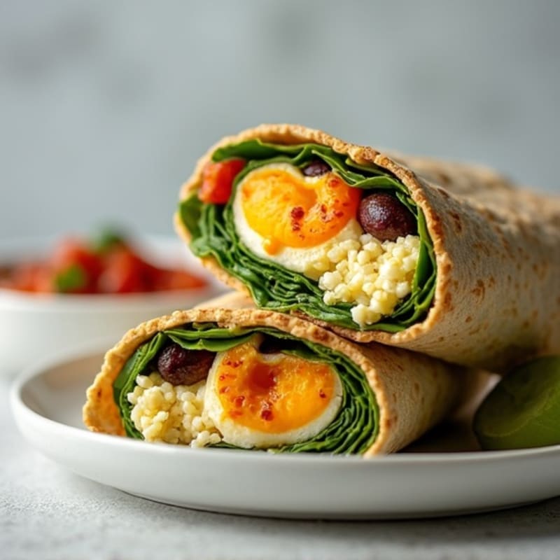 Protein-Packed Wholesome Breakfast Burrito
