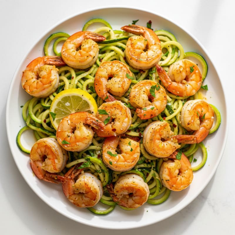 Zesty Garlic Butter Shrimp Scampi