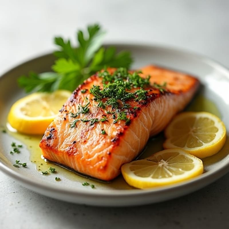 Citrus-Herb Grilled Salmon with Fresh Herbs