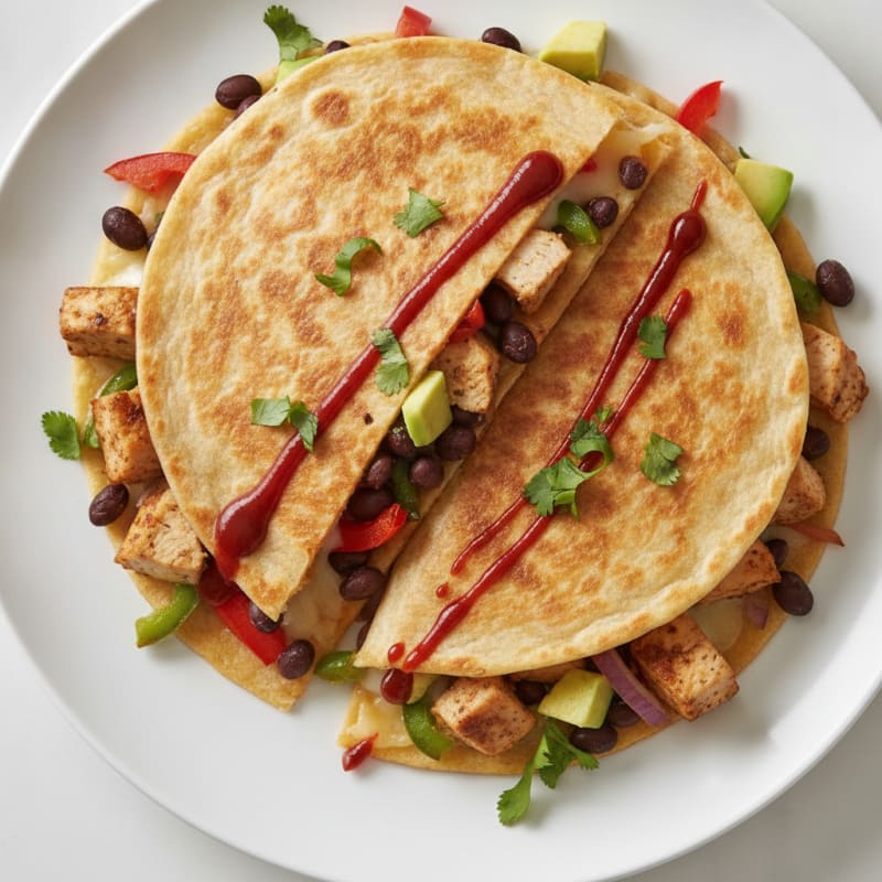 Chicken & Black Bean Quesadillas
