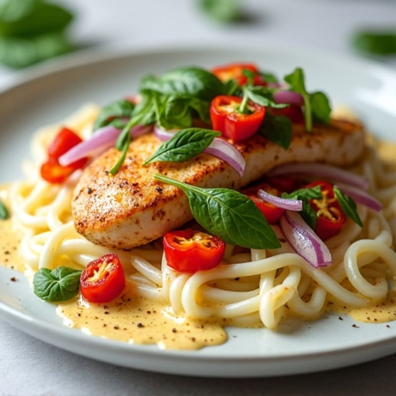 Creamy Coconut Yogurt Chicken with Aromatic Spices