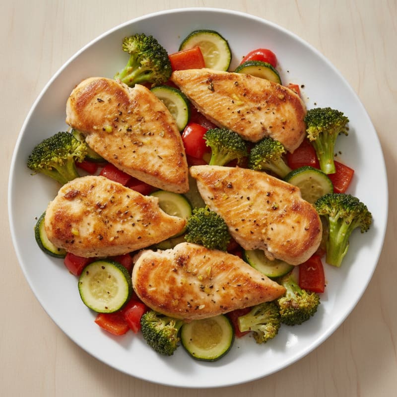 Sheet Pan Lemon Herb Chicken and Veggies