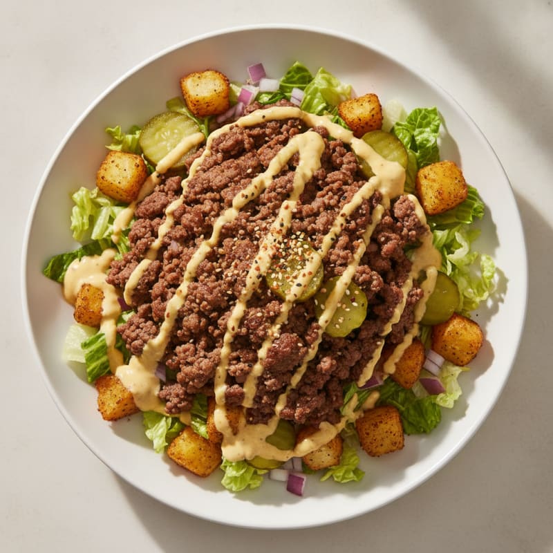 Big Mac Protein Bowl